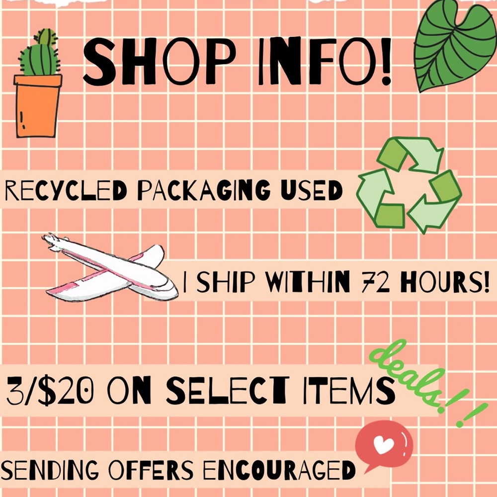 Shop Information! Updated Frequently 💖